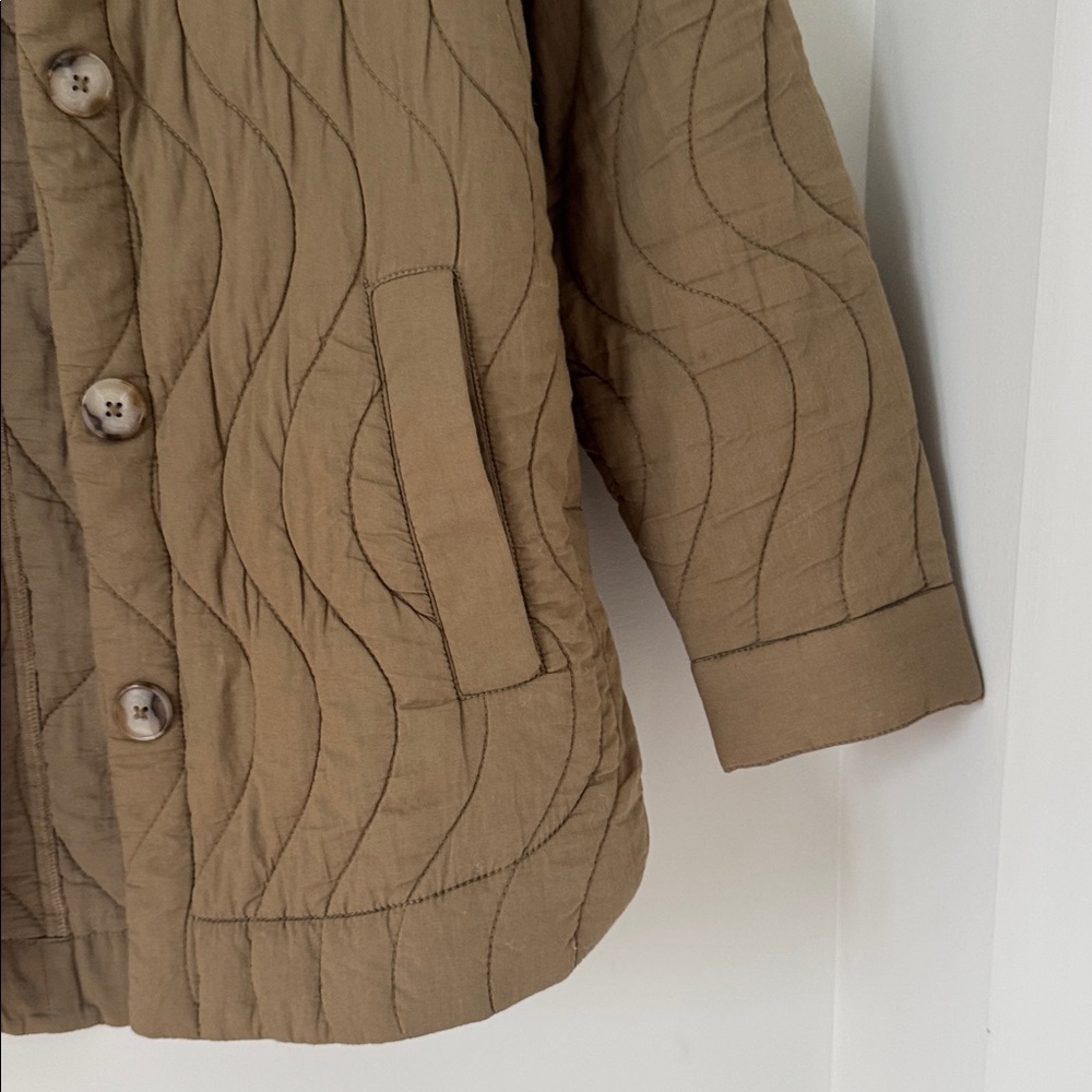 Madewell Quilted Belrose Shirt-Jacket Size S - Picture 5 of 13